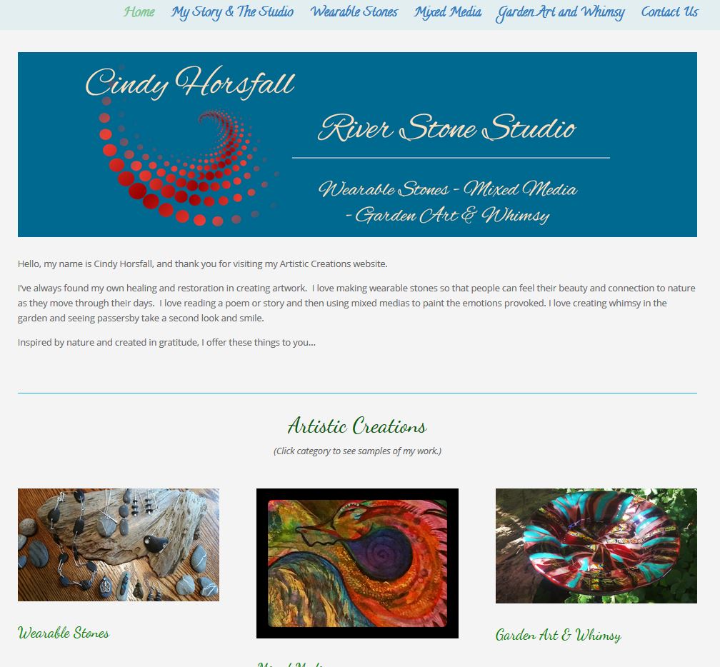 Cindy Horsfall, River Stone Studio