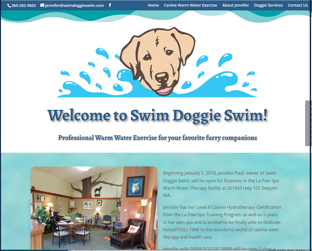 Swim Doggie Swim