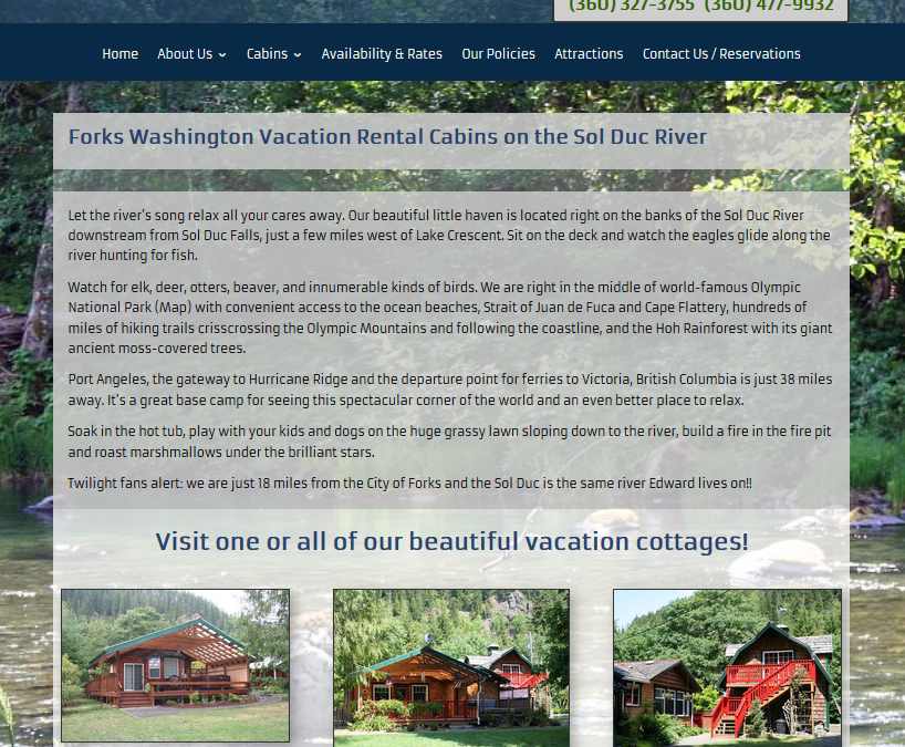Sol Duc Riverside Cottages