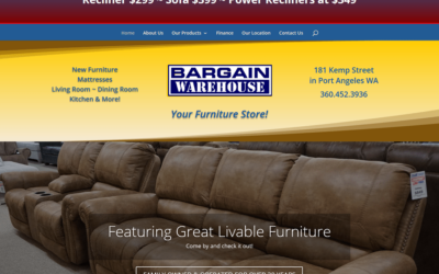 Launched a redesign for Bargain Warehouse!
